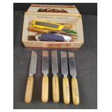 Assorted scrapers and blades0