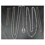 Silver colored Fashion Necklaces