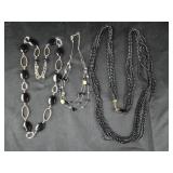 Black colored Fashion Necklaces