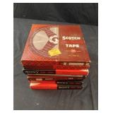 Vintage Scotch Brand Sound Recording Tape and