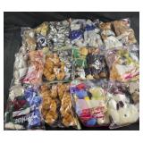 TY BEANIE BABIES cats, bears, bunnies
