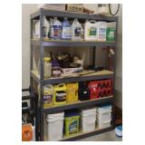 Metal shelf. Contents not included