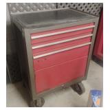 Rolling tool cabinet 26 1/2 x 36 x 18