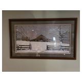 Bob Timberlake art print titled "Winter