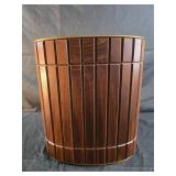 vintage Mid Century Modern trash can manufactured