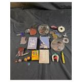 Playing cards, pins, key chains and more