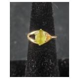 14k Peridot(?) Ring - sz 5.5 - 3.1grTW