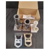 Flag pole braces