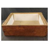 Handmade wood crate