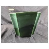 vintage Haeger Pottery green drip glaze  planter
