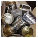 Metal tin cans