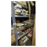 Metal shelf. Contents not included 48 x 72 x 24