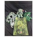 Ty Beanie Babies Shamrock the Bear,  st Patrick