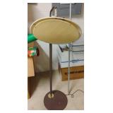 Vintage metal floor lamp 44" tall
