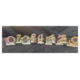Precious Moments Mini Figurines Numbers featuring