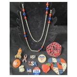 Patriotic and other Holiday Jewelry