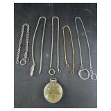Westclox Pocketwatch and Watch Chains