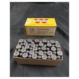 vintage Winchester .38 Special ammunition box