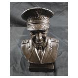 General Dwight D. Eisenhower metal bank 5.5" tall