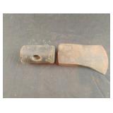 Rubber mallet head and an axe head