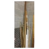 Bamboo sticks, curtain rods and more ......