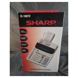 Sharp adding machine