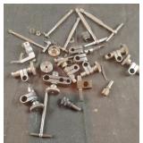 Vintage Snug Assemblys designed for holding dial