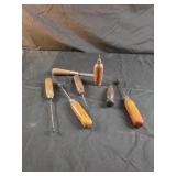 vintage advertising ice picks and awls with