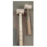 Vintage sledge hammers