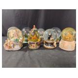 Musical snow globes