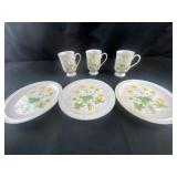 Sunrise Royal Domino collection japan plates and