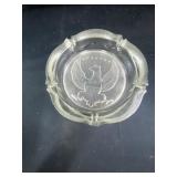 vintage Indiana Glass American Eagle ashtray