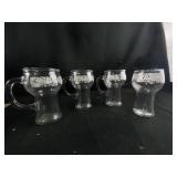 Pepsi-Cola glassware cups