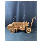 Beautiful vintage covered wagon missing the top