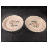 Home and Garden Party stoneware platter or pie