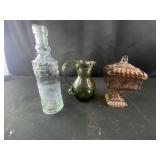 colored glassware