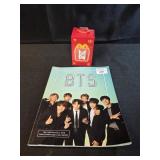 McDonald's TinyTAN x BTS toy figure and BTS book