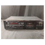 JVC KD-VR320 Stereo Cassette Deck. Powers on
