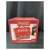 Coca-Cola Ceramic Lunch Box Cookie Jar.  In