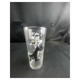 LE PEW character glass