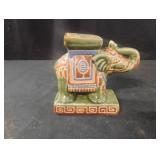 Ceramic elephant statue