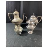 Vintage Lehman Brothers Silver-plate Tea/Coffee