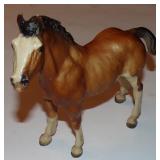 Vintage Breyer Clydesdale Brown Horse Mare Model