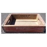 Vintage Wooden Coca Cola Coke Bottle Crate