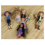 (6) Barbie Dolls Action Figure - Liv Dolls + more
