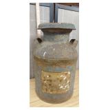 Vintage Metal Milk Can
