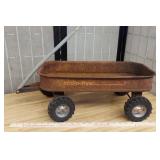Vintage Radio Flyer 7 Child Size Metal Pull Wagon