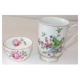 Vintage Windsor Bone China England Cup & Unmarked