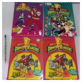 (4) Vintage Mighty Morphin Power Rangers Activity