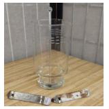 Princess House Heritage Glass Cocktail Mixer w/